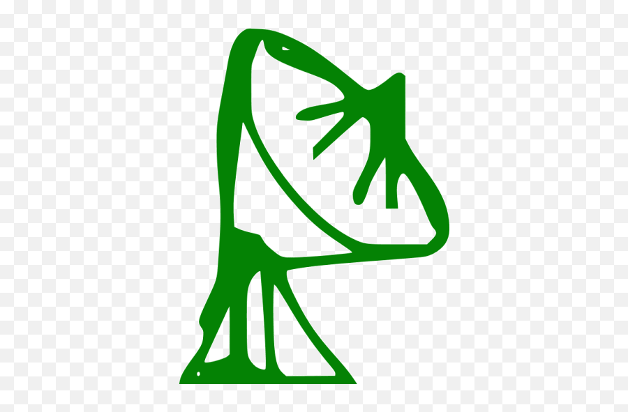 Green Antenna Icon - Free Green Antenna Icons Drawing Png,Antenna Icon