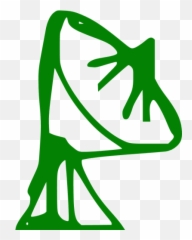 Green Antenna Icon - Free green icons Drawing png