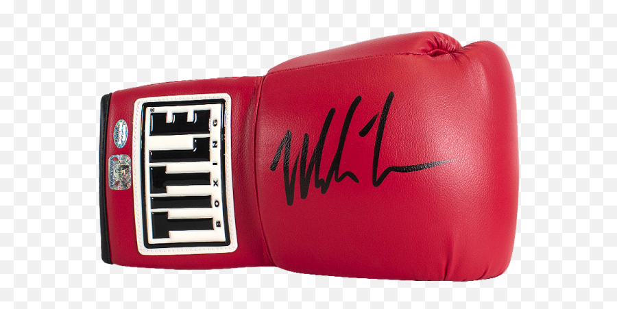 Mike Tyson Signed Title Boxing Glove - Boxing Glove Png,Boxing Icon