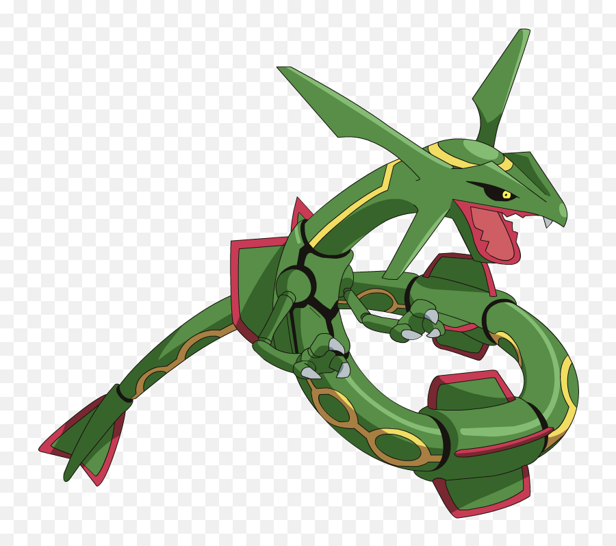 Download Stats Moves Evolution - Rayquaza Transparent Png,Legendary Pokemon Png