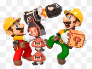 Local Co - Luigi Super Mario Maker 2 png