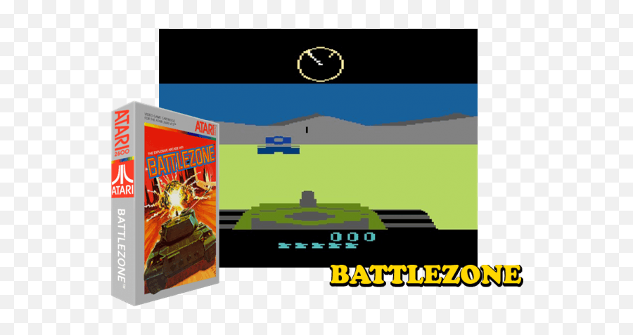 Battlezone - Screenshot Png,Atari 2600 Logo