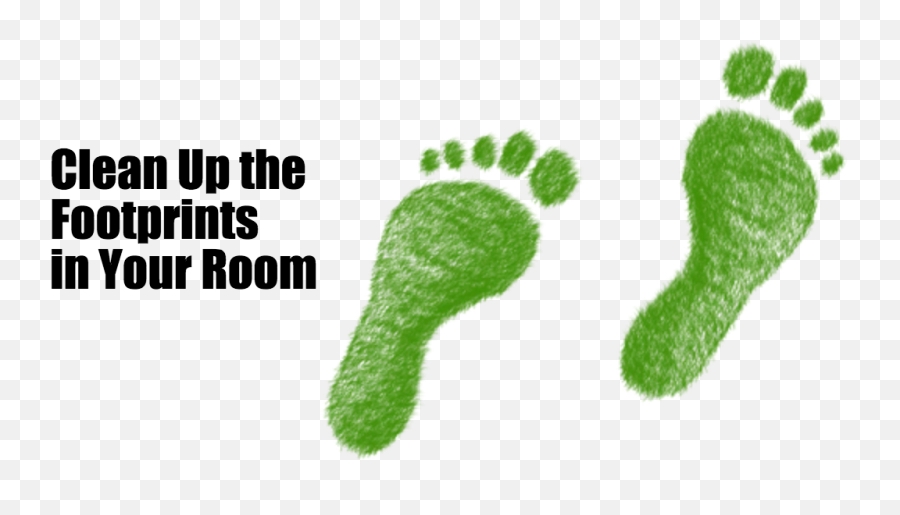 Emotional Footprints - Cleaning Up Your Room U2022 Tony Rhoton Ecological Footprint Png,Foot Prints Png