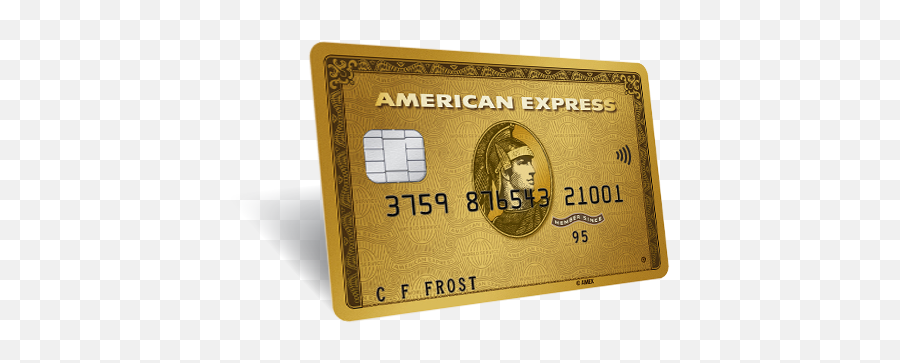 Card - Gold Amex Png,Credit Card Transparent Background