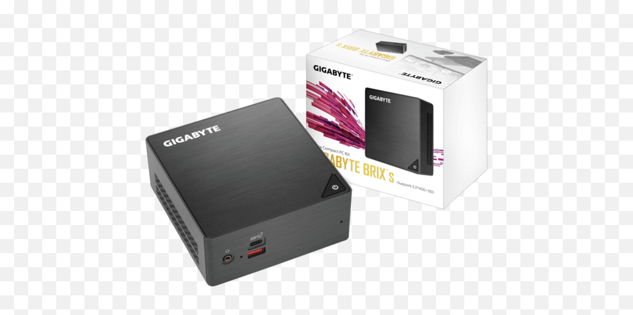 Gb - Bri5h8250 Rev 10 Minipc Barebone Brix Computadora Gigabyte Brix Gb Bri3h 8130 Png,Computadora Png