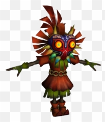 Download Hd Skull Kid Acrylic Charm - Cartoon Png,Skull Kid Png - free ...