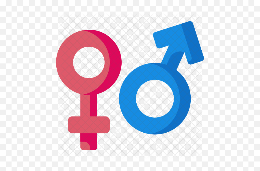 Gender Sign Icon Of Flat Style - Louvre Png,And Sign Png