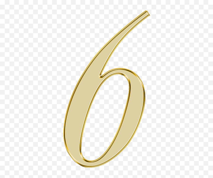 Numero 6 Sei - Immagini Gratis Su Pixabay Gold Number 6 Transparent Png,6 Png