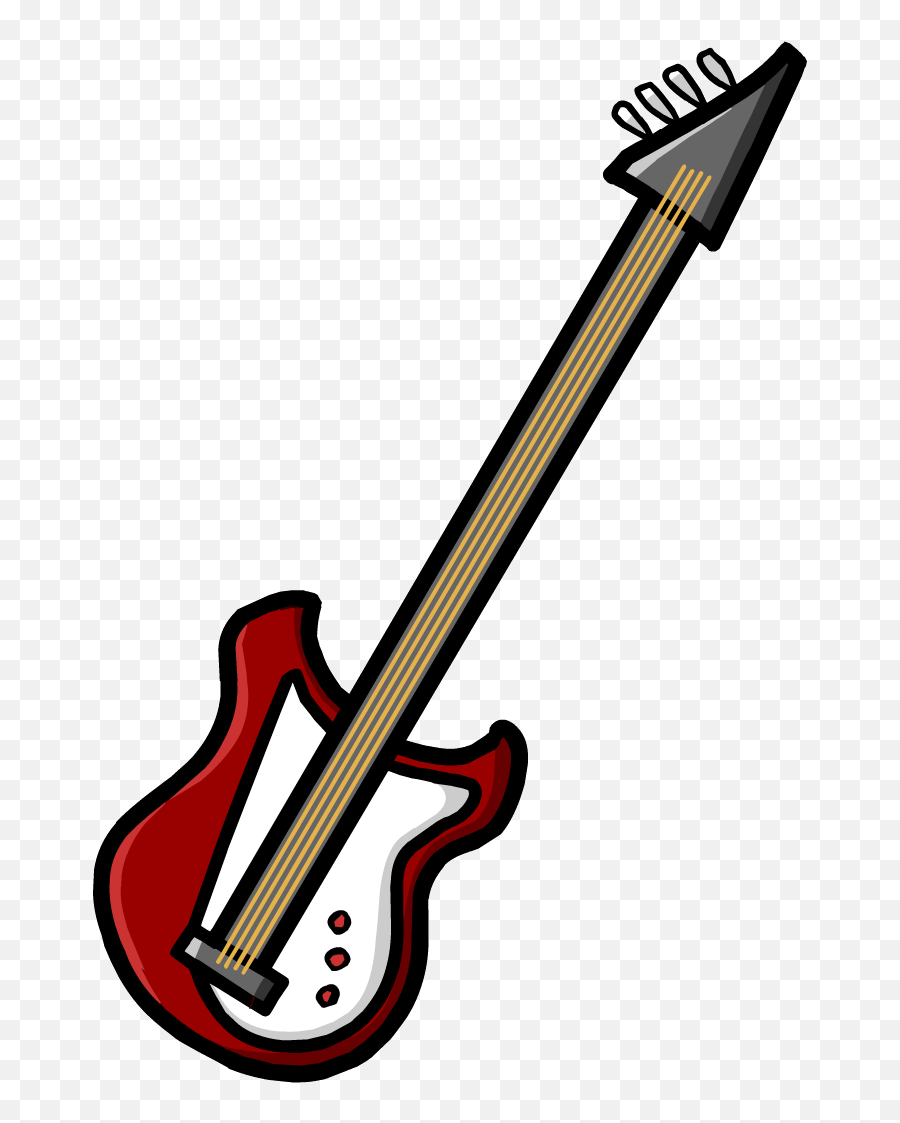 Bass Guitar Png Transparent Images All - Club Penguin Coloring Pages,Guitar Png
