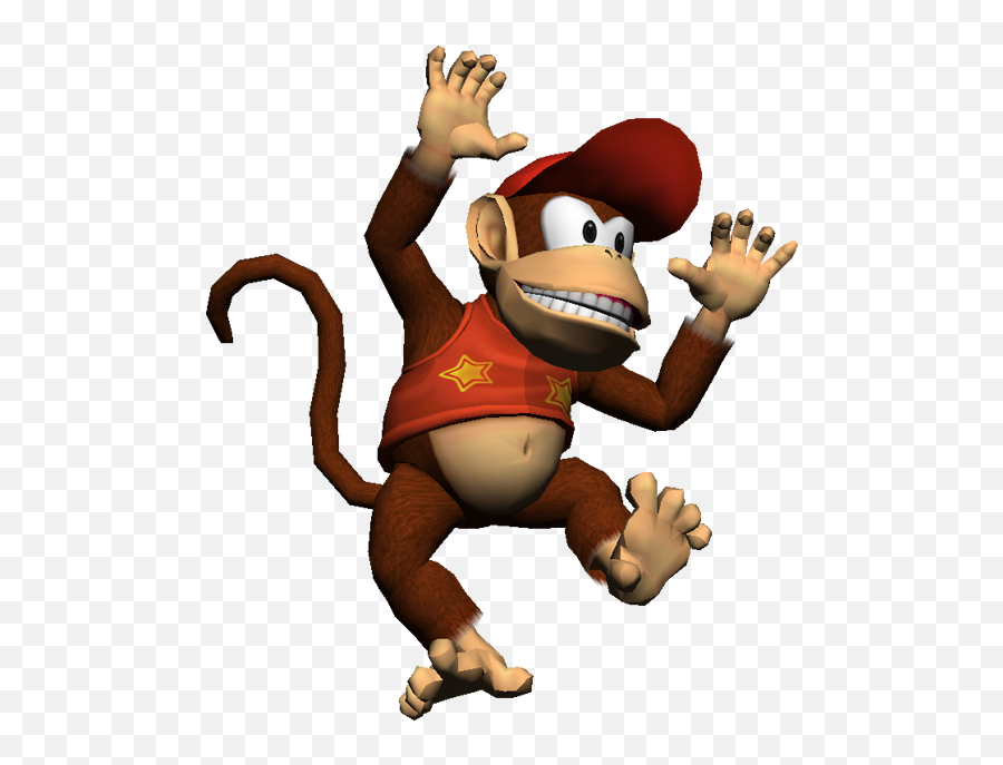 Diddy Kong - Diddy Kong Super Smash Bros Brawl Png,Diddy Kong Png