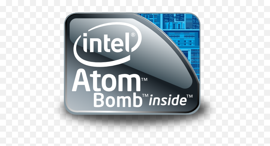Download Intel Atom Bomb - Intel Atom Bomb Png,Atomic Bomb Png