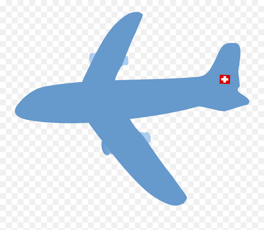 Airplane Clipart No Background - Air Plane Without A Backround Png,Free Images With Transparent Background