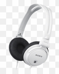 Sony Mdr - V150 Dj Monitoring Headphones With Reversible Earcups White Mdr V150 Png,Dj Headphones Png