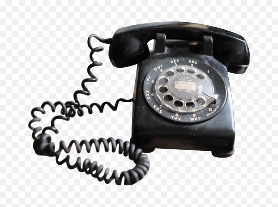 Mobile Phone Transparent Png - Corded Phone Cartoon,Old Phone Png
