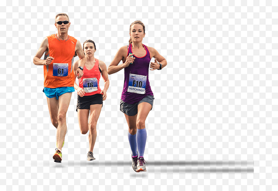 Goodlife Fitness Victoria Marathon - Marathon Runners Png,Runner Png