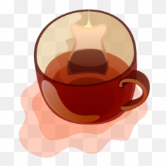 Tea Teabag Cup - Free Vector Graphic On Pixabay Tea Clip Art Png,Tea Bag Png