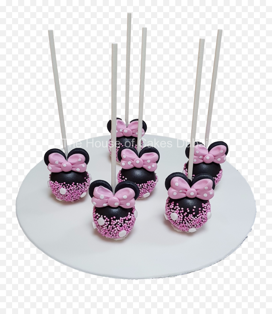 Minnie Mouse Cake Pops Png