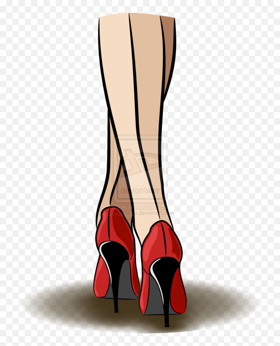 Heels Png Hd 46820 - Free Icons And Png Backgrounds Red High Heels Drawing,Heels Png