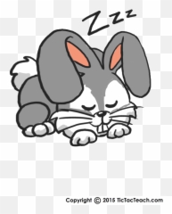 Sleeping Bunnies - Cartoon png