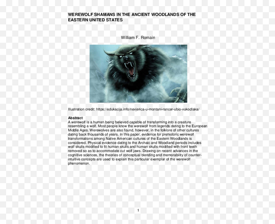 Werewolf Png - Pdf Cat 2433699 Vippng Lycanthrope,Werewolf Png
