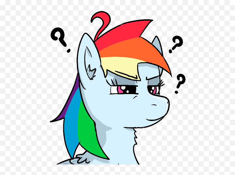 Rainbow Dash Pegasus Pony - Cartoon Png,Ear Transparent Background