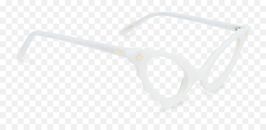 A Fashion Nerd White Butterfly Glasses - Plastic Png,Nerd Glasses Png