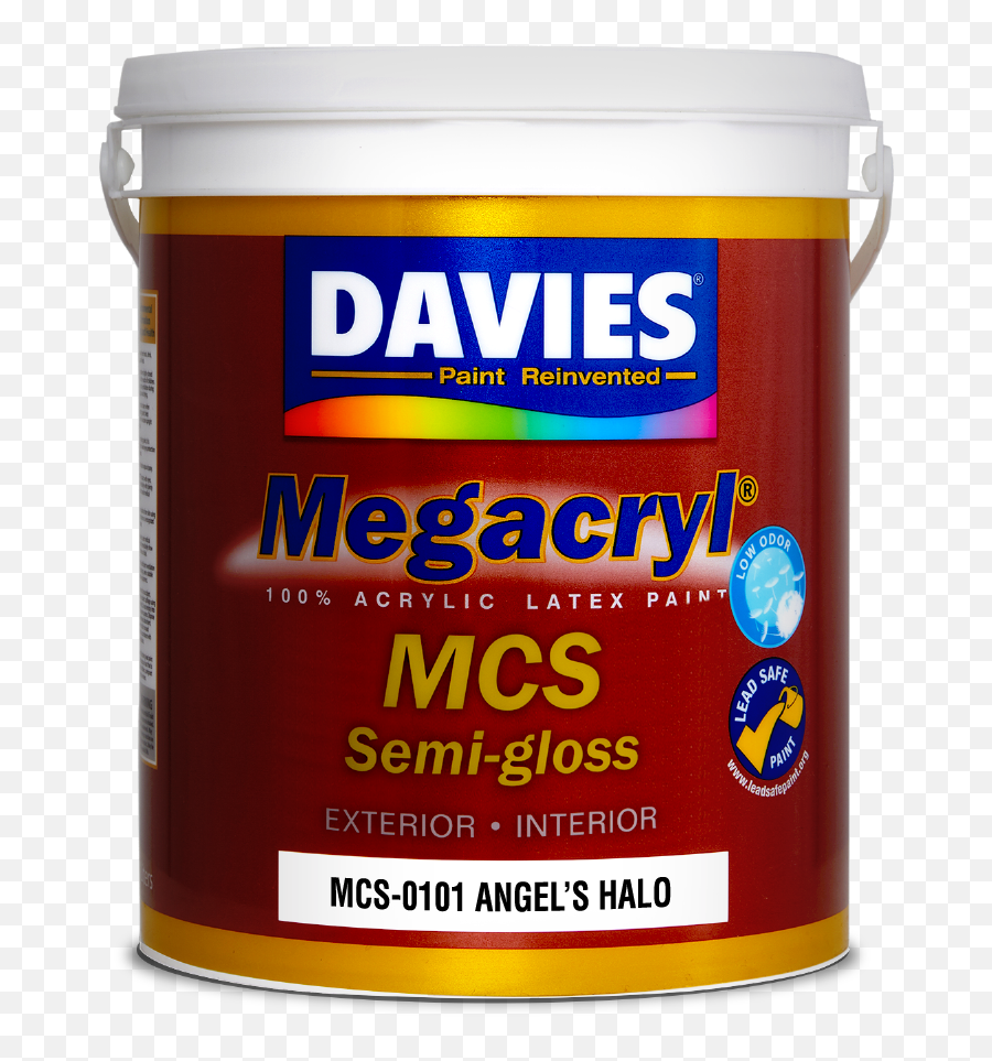 Davies Mcs - 0101 Megacryl Latex Semi Gloss Angels Halo 4l Davies Mcs 0107 Png,Angel Halo Transparent