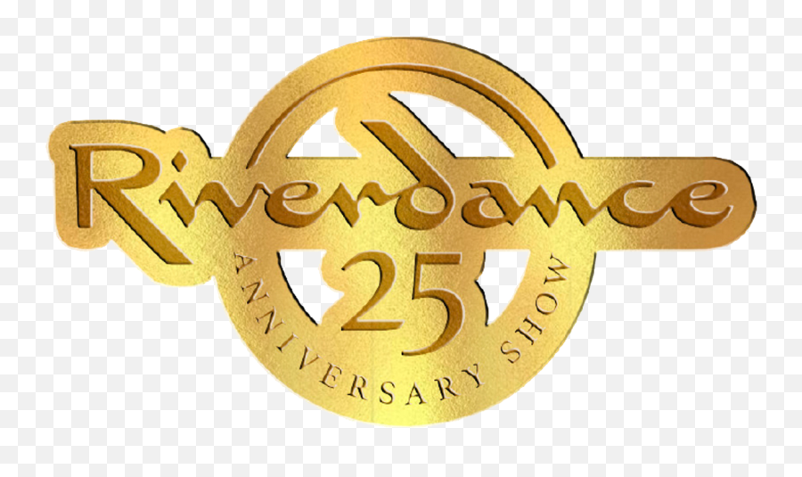 Riverdance 25th Anniversary Lapel Pin - Calligraphy Png,25th Anniversary Logo