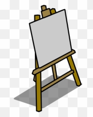 Easel Png - Easel Transparent Cartoon Jingfm Clipart Painting Easel,Easel Png