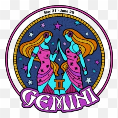Gemini Sign Transparent Cartoon - Jingfm Gemini Png,Gemini Png