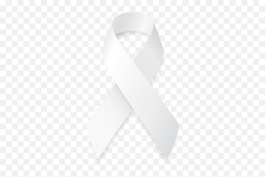 Covid - World Ovarian Cancer Day Png,White Ribbon Png