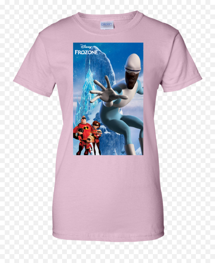 Frozone Frozen Parody Design T Shirt Png