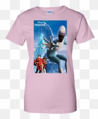 Frozone Frozen Parody Design T Shirt Png