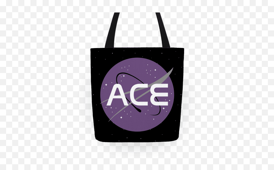 Ace Nasa Totes Lookhuman - Tote Bag Png,Nasa Logo Transparent