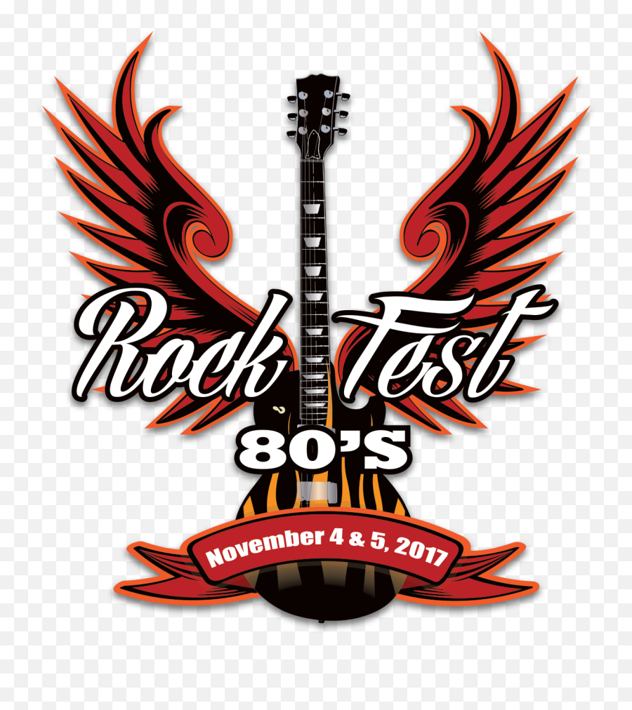 Rockfest - 80sfulllogotransparentbackground Xtreme Guitar Png,Number 4 Transparent Background