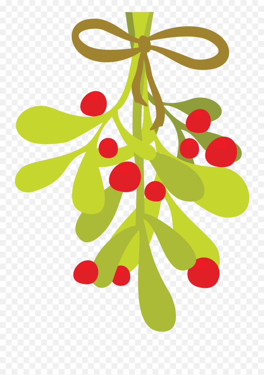 Mistletoe Clip - Mistletoe Clipart Transparent Png,Mistletoe Transparent