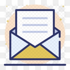 Open Envelope Icon - Email Pictogram png