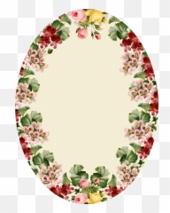 Oval Shape Flower Frame Png Transparent Cartoon - Jingfm Epistle To The Ephesians 4 25