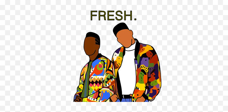 Largest Collection Of Free - Toedit Freshfreshprince Stickers Fresh Prince Of Bel Air Wallpaper Iphone Png,Fresh Prince Of Belair Logo