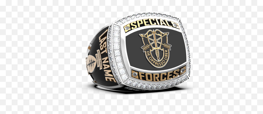 Completely Custom Army Rings - Signature Champions Solid Png,Military Logos Png