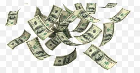Transparent Background Rain Money Png - Floating
