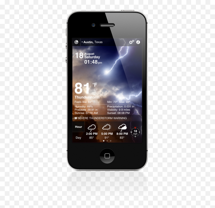 Weather Live For Ios Is All You Could Want From A - Iphone 4 Png,Weather App Icon