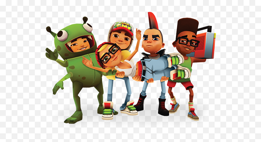 Sybo - Blades Of Brim Subway Surfers Characters Group Png,Subway Surfers Icon