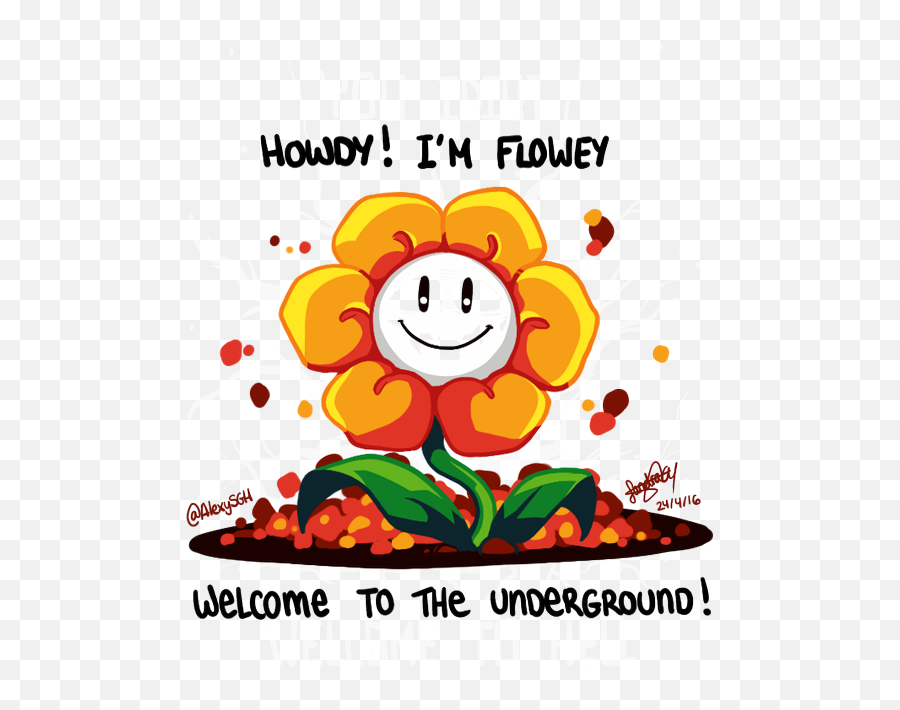 Pin By Undertalefan92 - Gif Flowey The Flower Png,Flowey Png