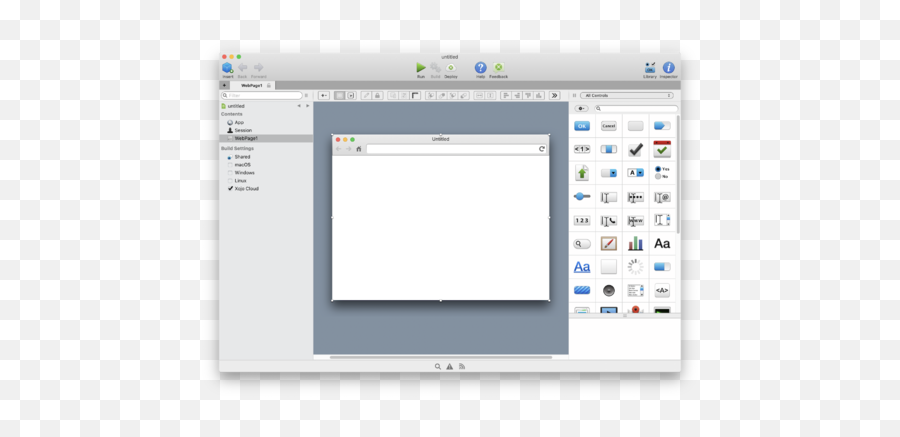 Gettingstartedweb Quickstart - Xojo Documentation Vertical Png,Ios 6 Default Icon Layout
