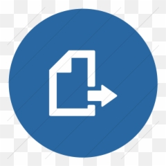 Iconsetc Flat Circle White - Vertical Png,Export Icon Png