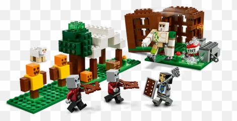 The Pillager Outpost - Lego Minecraft png