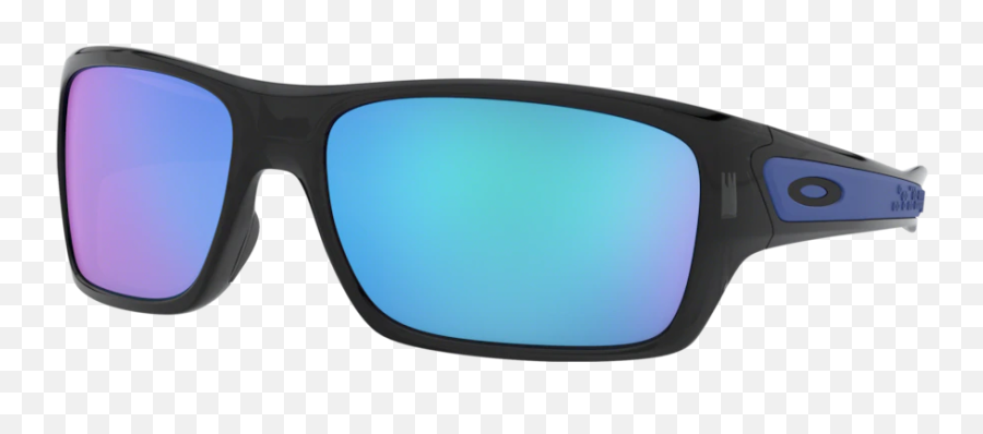 Oakley Turbine Black Ink Sunglasses W Sapphire Iridium Lens - Oakley Turbine Sunglasses Png,Oakley Metal Icon