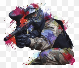 Tips For How - Paintball Man png