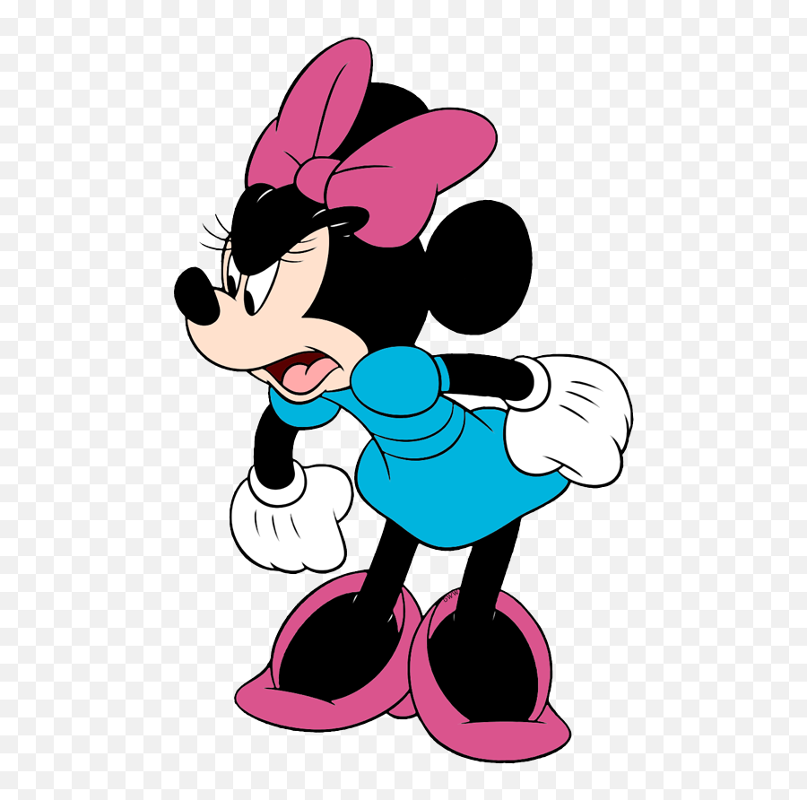 Download Hd New Angry Minnie - Minnie Mouse Transparent Png Mickey Mouse Minnie Mouse Angry,Minnie Mouse Transparent